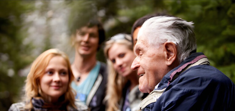 Group of people enjoying time together outdoors.